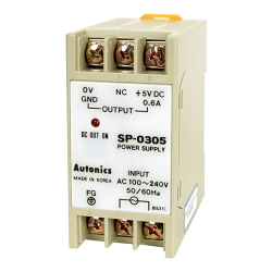 SP-0305  5VDC Çıkış 0,6A 3W Giriş 100-240VAC Giriş Raya Montaj Anahtarlamalı Güç Kaynağı